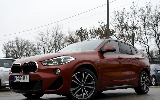 BMW X2 cena 110698 przebieg: 113669, rok produkcji 2018 z Siewierz małe 407